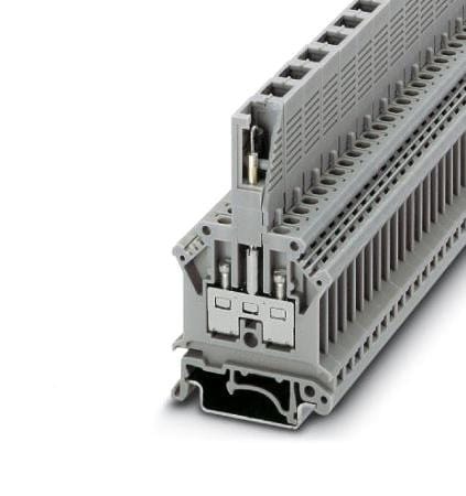 PHOENIX CONTACT Terminal Block Accessories BES 6-1N4007 COMPONENT PLUG W/ DIODE, GREY, TB PHOENIX CONTACT 3268996 BES 6-1N4007