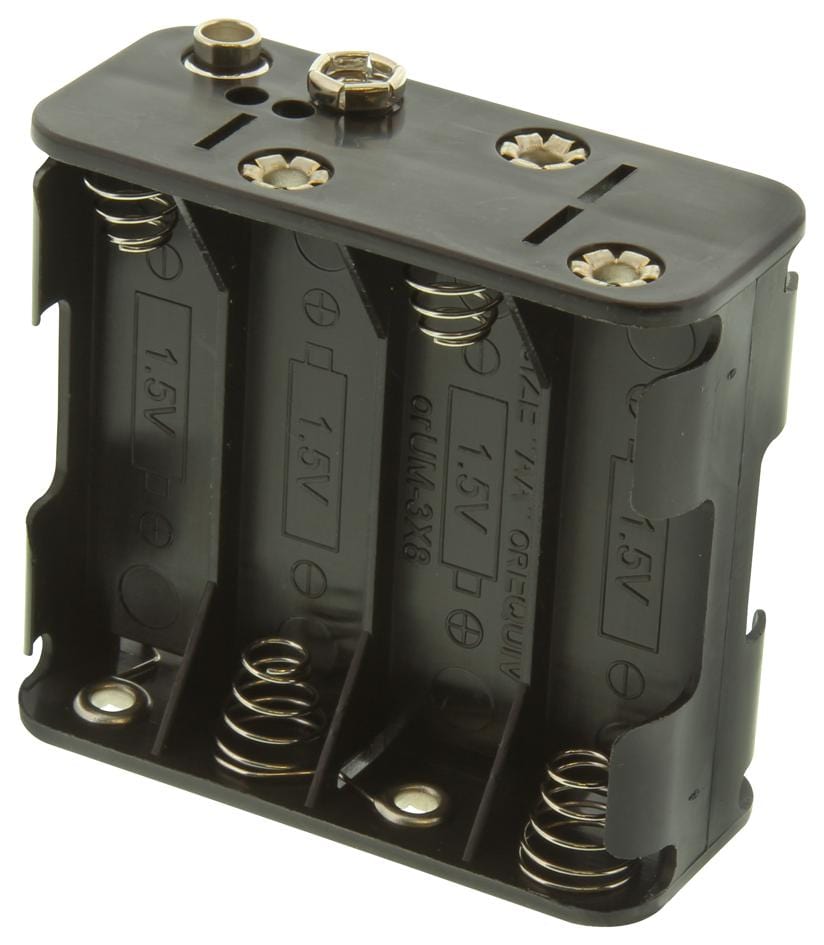 PRO POWER Battery Holders BH383B HOLDER, BATTERY, 8XAA, PK5 PRO POWER 1183118 BH383B