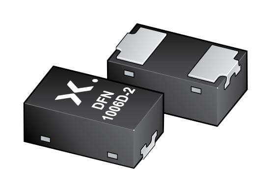 NEXPERIA Zener BZX8850S-C3V9-QYL ZENER DIODE, 3.9V, 0.365W, DFN1006BD NEXPERIA 3810621 BZX8850S-C3V9-QYL