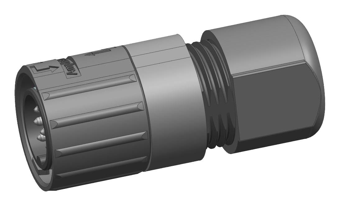 AMPHENOL SINE/TUCHEL Industrial Circular C091 31H003 102 5 U CIRCULAR CONN, PLUG, 3POS, SOLDER AMPHENOL SINE/TUCHEL 3804868 C091 31H003 102 5 U
