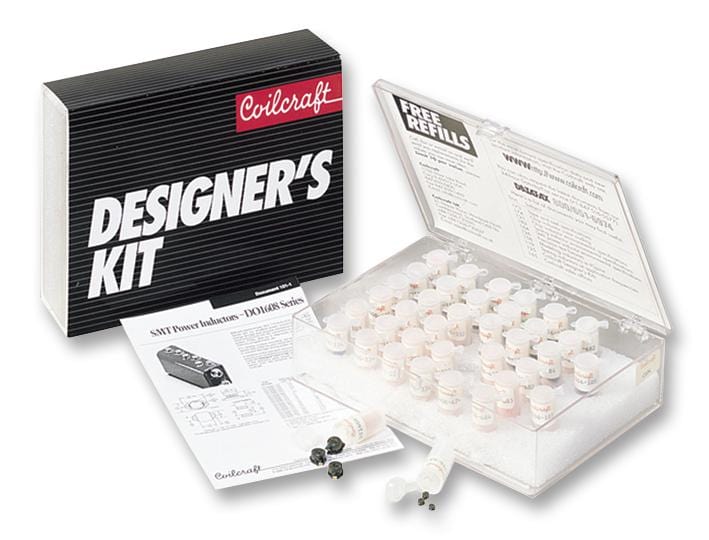 COILCRAFT Inductor Assortments C300-2 KIT, CHIP INDUCTORS, 1008CS, 5% COILCRAFT 2289244 C300-2