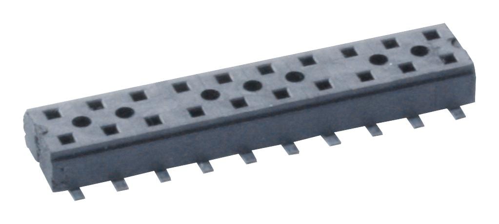 SAMTEC Board-to-Board CLT-110-02-L-D RECEPTACLE, 2MM, SMD, 20WAY SAMTEC 1667573 CLT-110-02-L-D