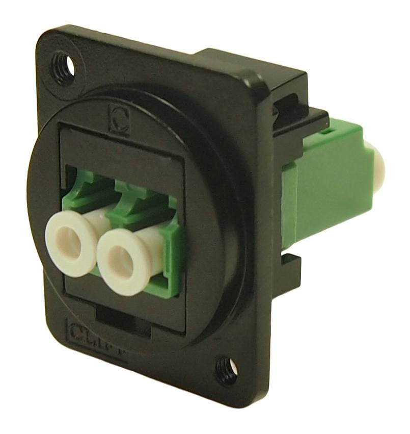 CLIFF ELECTRONIC COMPONENTS Fibre Optic Adapters CP30248M3B FIBER OPTIC ADAPTER, M3 HOLE, LC DUPLEX CLIFF ELECTRONIC COMPONENTS 3760242 CP30248M3B