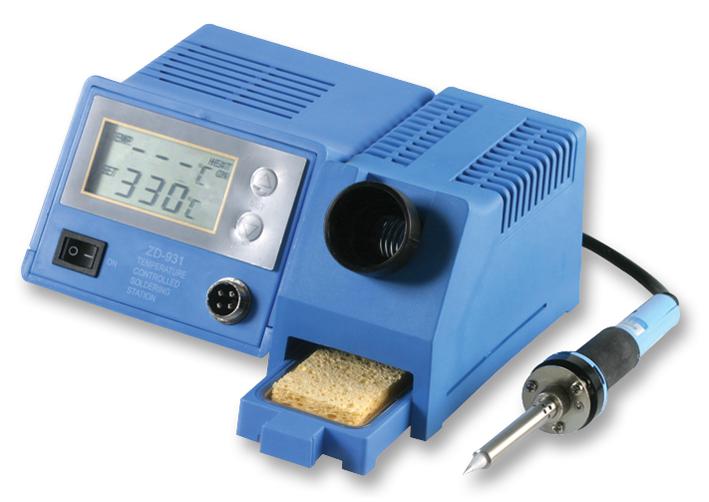 DURATOOL Soldering Stations D00661 SOLDERING STATION, 48W, 240V, UK DURATOOL 1296771 D00661