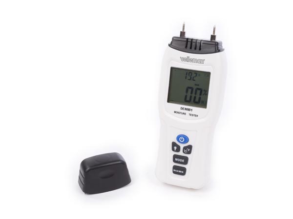 DEM801 Vochtmeter met Thermometer