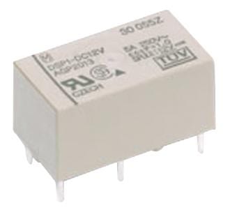 PANASONIC Power - General Purpose DSP2A-DC24V-R RELAY, DPST-NO, 250VAC, 30VDC, 5A PANASONIC 2095632 DSP2A-DC24V-R