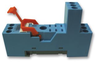 S-12 - Relay Socket, DIN Rail, Screw, 5 A, 250 V - RELECO