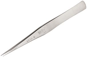 AASASL - Tweezer, Economic, Precision, 125 mm, Stainless Steel Body, Stainless Steel Tip - WELLER EREM