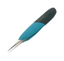 E3CSA - Tweezer, Ergonomic, Precision, 4.5 ", Stainless Steel Body, Stainless Steel Tip - WELLER EREM