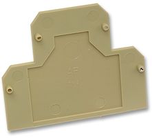 035926 AP (DK4) - End Cover, for Use with Feed Through Terminal Blocks - WEIDMULLER