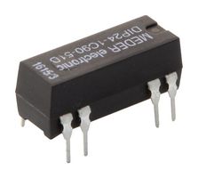 DIP24-1C90-51D - Reed Relay, SPDT, 24 VDC, DIP, Through Hole, 2 kohm, 200 mA - STANDEXMEDER
