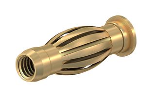 22.1054 - Banana Test Connector, 4mm, Plug, 50 A, Gold Plated Contacts - STAUBLI