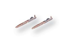 0906 000 8471 - Rectangular Power Contact, Einzel, DIN 41612, Gold Plated Contacts, Copper, Socket, Crimp, 20 AWG - HARTING