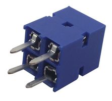 76342-302LF - PCB Receptacle, Board-to-Board, 2.54 mm, 2 Rows, 4 Contacts, Through Hole Mount, FCI Dubox 76342 - AMPHENOL COMMUNICATIONS SOLUTIONS