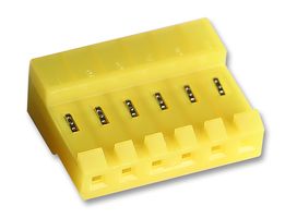 3-640427-6 - IDC Connector, 20 AWG, IDC Receptacle, Female, 3.96 mm, 1 Row, 6 Contacts, Cable Mount - AMP - TE CONNECTIVITY