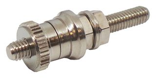 351-0000-01 - Binding Post, 30 A, Nickel Plated Contacts, Panel Mount, Natural - DELTRON COMPONENTS