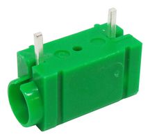571-0400-01 - Test Jack, 4mm Dia Test Plugs, 10 A, 1.94 mm, 50 V, Green, 571 - DELTRON COMPONENTS