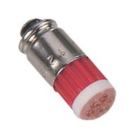 15121250 - LED Replacement Lamp, 6 Chip, Midget Groove / S5.7s, Red, T-1 3/4 (5mm), 68 mcd - CML INNOVATIVE TECHNOLOGIES