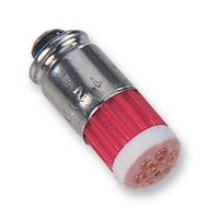 15121350 - LED Replacement Lamp, 6 Chip, Midget Groove / S5.7s, Red, T-1 3/4 (5mm), 620 nm, 36 mcd - CML INNOVATIVE TECHNOLOGIES
