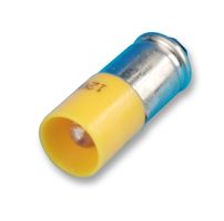 1512135UY3 - LED Replacement Lamp, Midget Groove / S5.7s, Yellow, T-1 3/4 (5mm), 587 nm, 280 mcd - CML INNOVATIVE TECHNOLOGIES