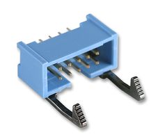 2-1761606-3 - Pin Header, Straight, Wire-to-Board, 2.54 mm, 2 Rows, 10 Contacts, Through Hole Straight, AMP-LATCH - AMP - TE CONNECTIVITY