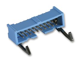 2-1761606-7 - Pin Header, Straight, Wire-to-Board, 2.54 mm, 2 Rows, 20 Contacts, Through Hole Straight, AMP-LATCH - AMP - TE CONNECTIVITY