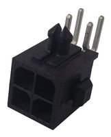 3-794618-4 - Pin Header, Right Angle, Wire-to-Board, 3 mm, 2 Rows, 4 Contacts, Through Hole Right Angle - AMP - TE CONNECTIVITY