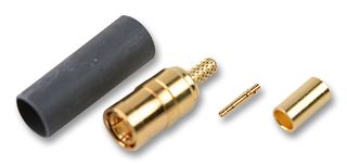 SMZ6121A6-3GT30G-6-75 - RF / Coaxial Connector, SMZ Coaxial, Straight Plug, Crimp, 75 ohm, RG179, RG187A - AMPHENOL RF