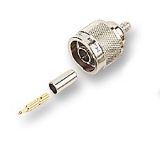 N1121A1-NT3G-7-50 - RF / Coaxial Connector, N Coaxial, Straight Plug, Crimp, 50 ohm, RG8, RG213, RG393, Brass - AMPHENOL RF