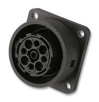 C016 10G008 0001 - Circular Connector, C16-3 Series, Flange Mount Receptacle, 9 Contacts, Crimp Socket - AMPHENOL SINE/TUCHEL