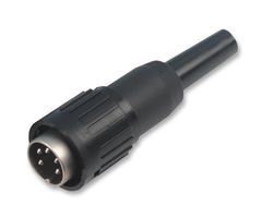 T 3424 501 - Circular Connector, C091B Series, Cable Mount Plug, 6 Contacts, Solder Pin, Metal Body - AMPHENOL SINE/TUCHEL