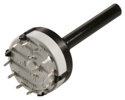 CK1049 - Rotary Switch, 12 Position, 1 Pole, 30 °, 150 mA, 250 V, CK - LORLIN