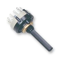CK1026 - Rotary Switch, 4 Position, 3 Pole, 30 °, 150 mA, 250 V, CK - LORLIN