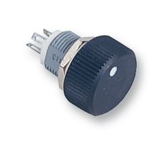 P16NP105MAB15 - Rotary Potentiometer, Cermet, 1 Mohm, 1 Turns, Linear, 1 W, ± 20%, P16 - VISHAY