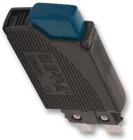 1180-01-2A - Thermal Circuit Breaker, 2 A, 1 Pole, 65 VDC, 250 VAC, Plug In - ETA