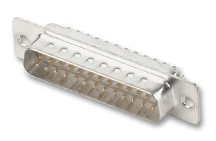 DB25SA197 - D Sub Connector, DB25, Standard, Receptacle, DB, 25 Contacts, DB, Solder Cup - ITT CANNON