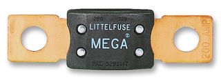 0298200.ZXEH - Fuse, Automotive, Bolt Down, Time Delay, 200 A, 32 V, 29.2mm x 19mm x 9.9mm, MEGA 298 - LITTELFUSE