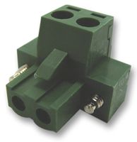 MC101 508012 - Rectangular Connector, Locking, MC101 5080, 12 Contacts, Plug, 5.08 mm, Screw, 1 Row - MULTICOMP PRO