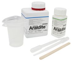 ARALDITE 2020 0.5KG - Adhesive, Low Viscosity, Epoxy - 2 Part, Transparent, Room Temperature, Tub - ARALDITE