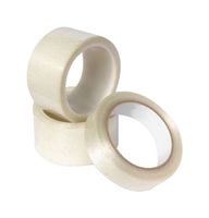 PPC209 - Gaffer Tape, Glass Cloth, White, 12 mm x 50 m - PRO POWER