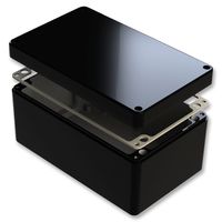 487-261612E-68 - Metal Enclosure, Heavy Duty, Diecast, IP68, Small, Diecast Aluminium, 120 mm, 160 mm, 260 mm, IP68 - DELTRON ENCLOSURES