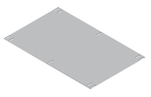 CDICMP004 - Assembly Plate, CDIC Series, Steel, Desktop Instrument Cases - CAMDENBOSS