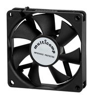 MC21688 - DC Axial Fan, 24 V, Square, 60 mm, 25 mm, Vapo Bearing, 36 CFM - MULTICOMP