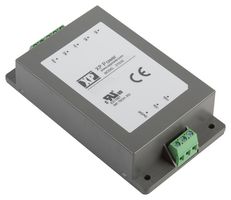 DTE4048S12 - Isolated Chassis Mount DC/DC Converter, Chassis Mount, ITE, 4:1, 40 W, 1 Output, 12 V, 3.33 A - XP POWER