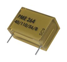 PME264NB5100MR30 - Safety Capacitor, Metallized Paper, Radial Box - 2 Pin, 10000 pF, ± 20%, X2, Through Hole - KEMET