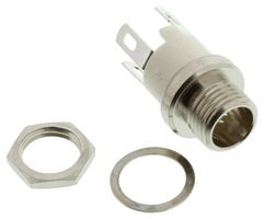 712AH - DC Power Connector, Jack, 3 A, 2.5 mm, Panel Mount, Solder - SWITCHCRAFT/CONXALL