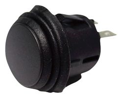 KFB2DNA1BBB - Pushbutton Switch, KF, 20.2 mm, SPST-NO, Off-(On), Round, Black - ZF ELECTRONICS