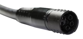 CA115 12 1 100 003 - Sensor Cable, M15 Receptacle, Free End, 3 Positions, 3 m, 9.8 ft, X Mate - AMPHENOL SINE/TUCHEL