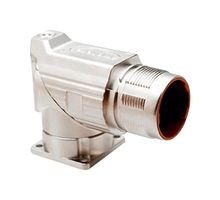 MB5RJN0901 - Sensor Connector, MB5RJ Series, M23, Male, 9 Positions, Crimp Pin, Right Angle Panel Mount - AMPHENOL SINE/TUCHEL