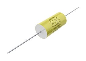 C4CAWUD3330AA1J - Power Film Capacitor, Metallized PP, Axial Leaded, 0.33 µF, ± 5%, High Frequency, Through Hole - KEMET